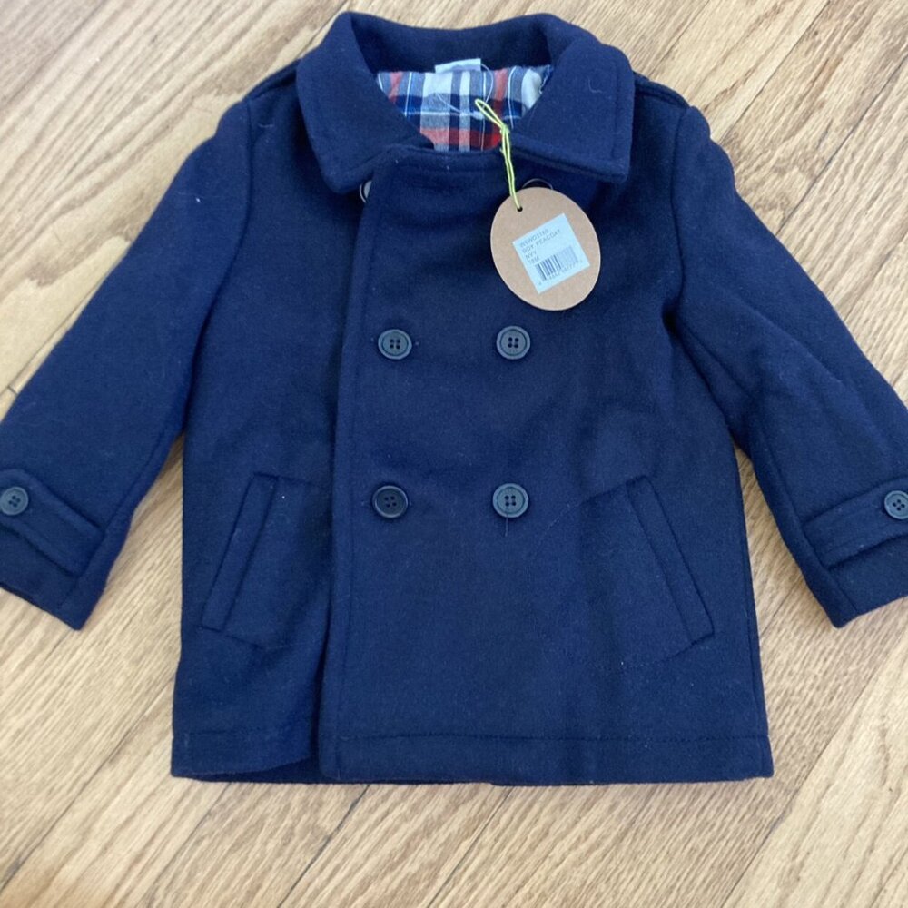 Nwt EGG Navy Peacoat